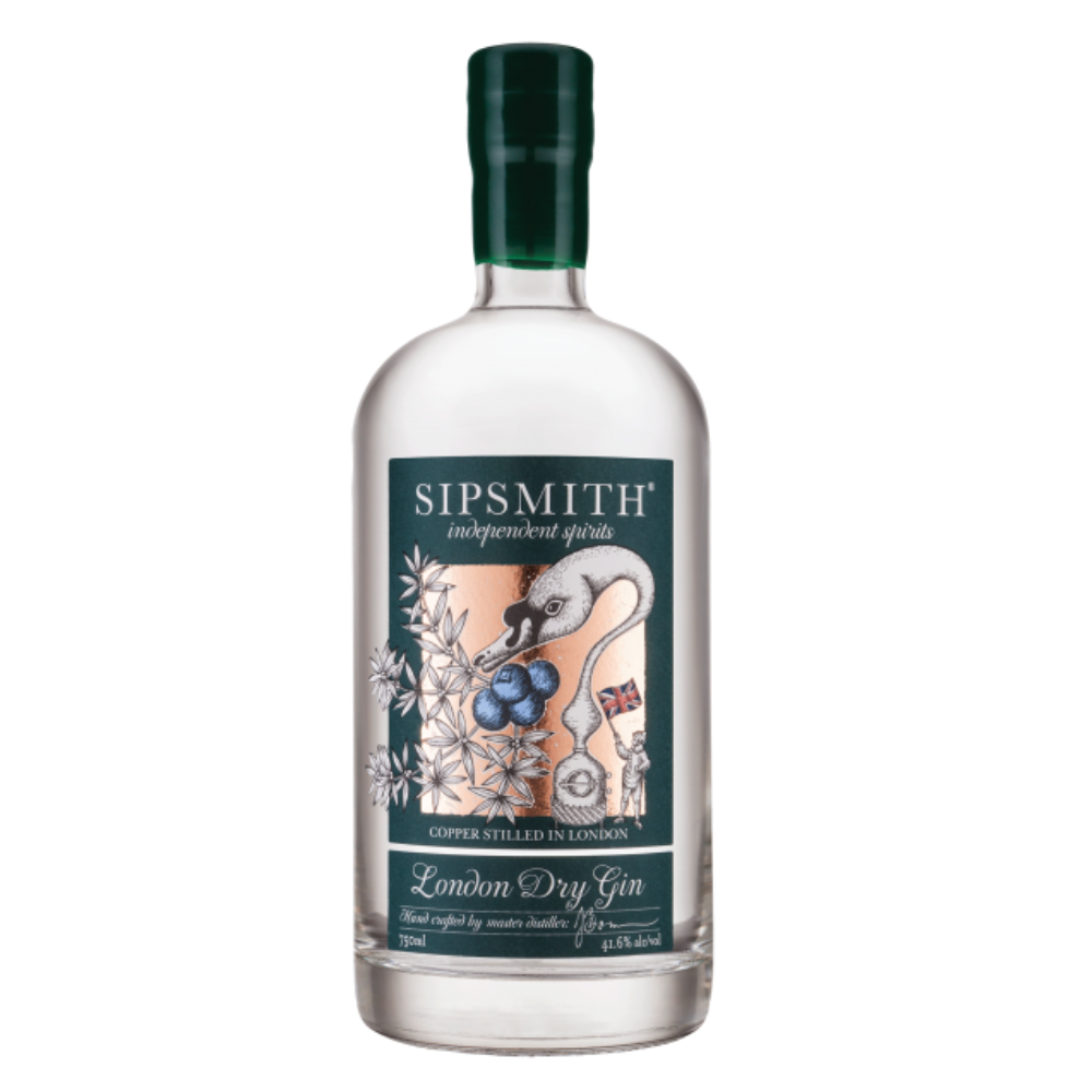 Sipsmith London Dry Gin confezione Bicchiere